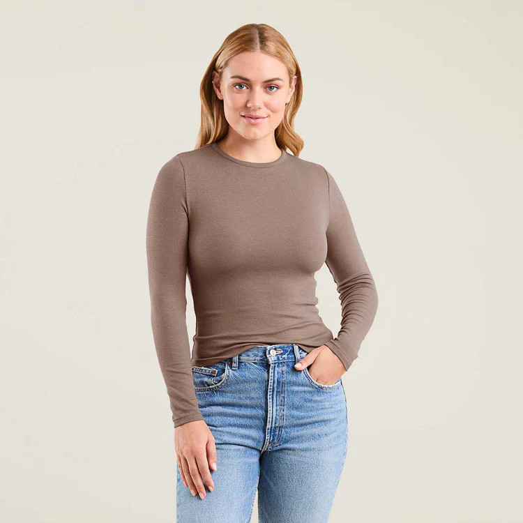 Slinky Rib Shirt | nuuds