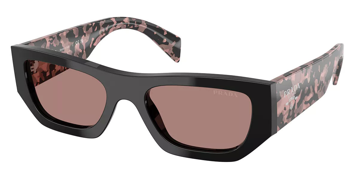 Prada PR A01S 13P60B Men's Sunglasses Black Size 53 | SmartBuyGlasses Global