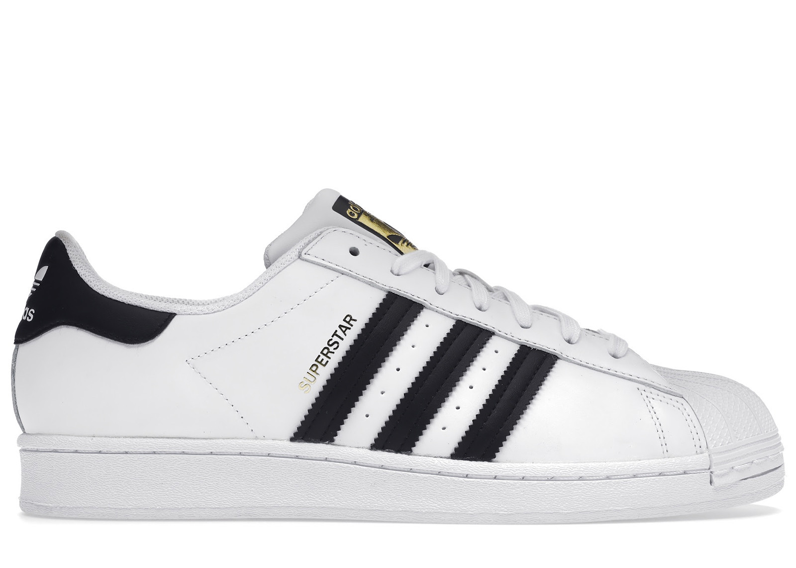 adidas Superstar White Black | StockX