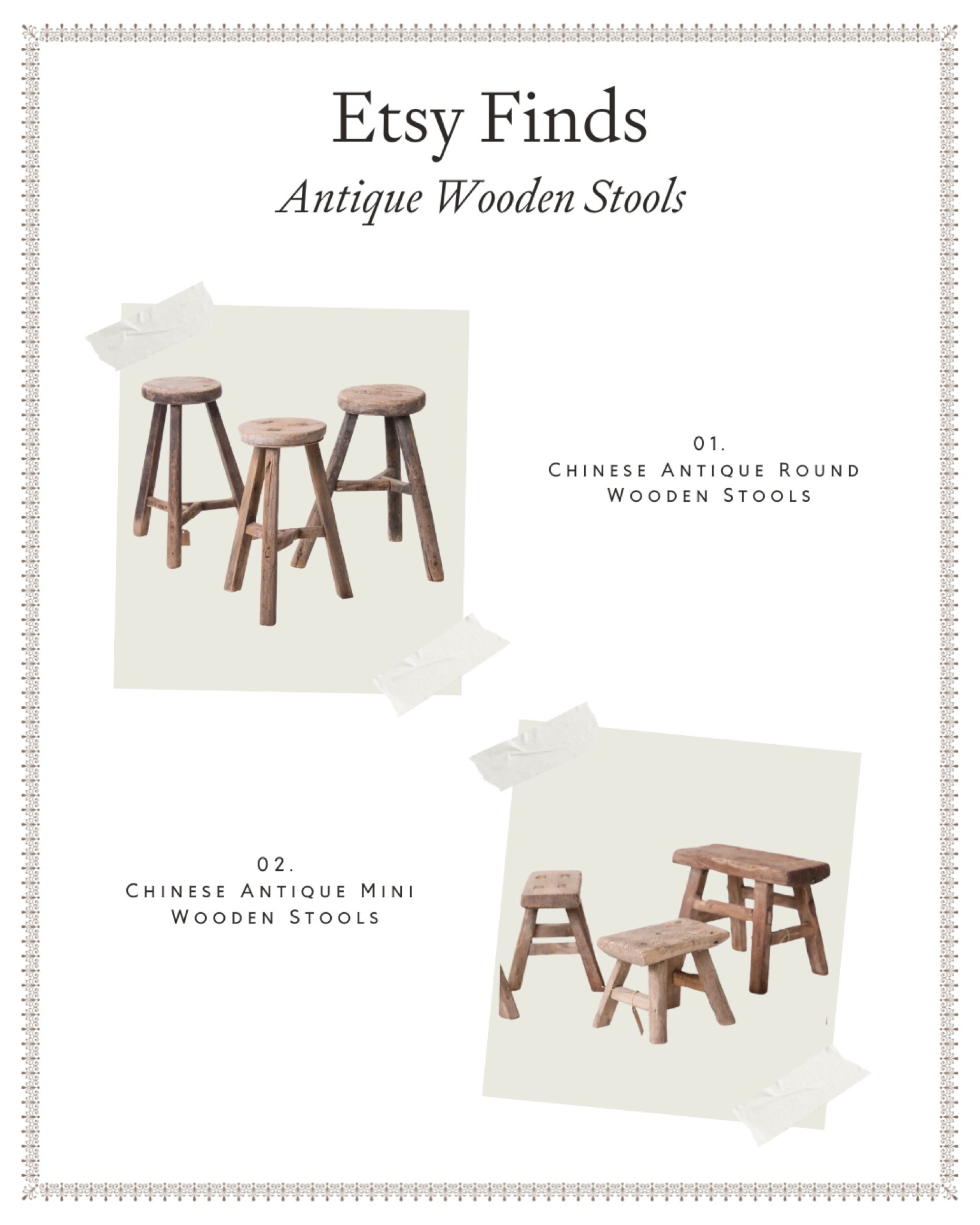 Etsy finds: Antique wooden stools #homedecor #interiordesign #round #mini #chinese #old

#LTKunder100 #LTKhome