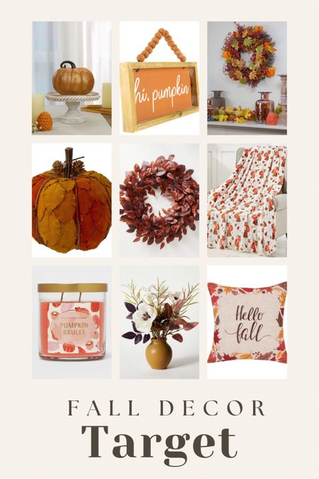 Target has some of the cutest Fall decor for 2023. Such great Fall pieces I’m so excited over their Fall collection. #Target #Falldecor #Fall2023 #Fall 

#LTKFind #LTKSeasonal