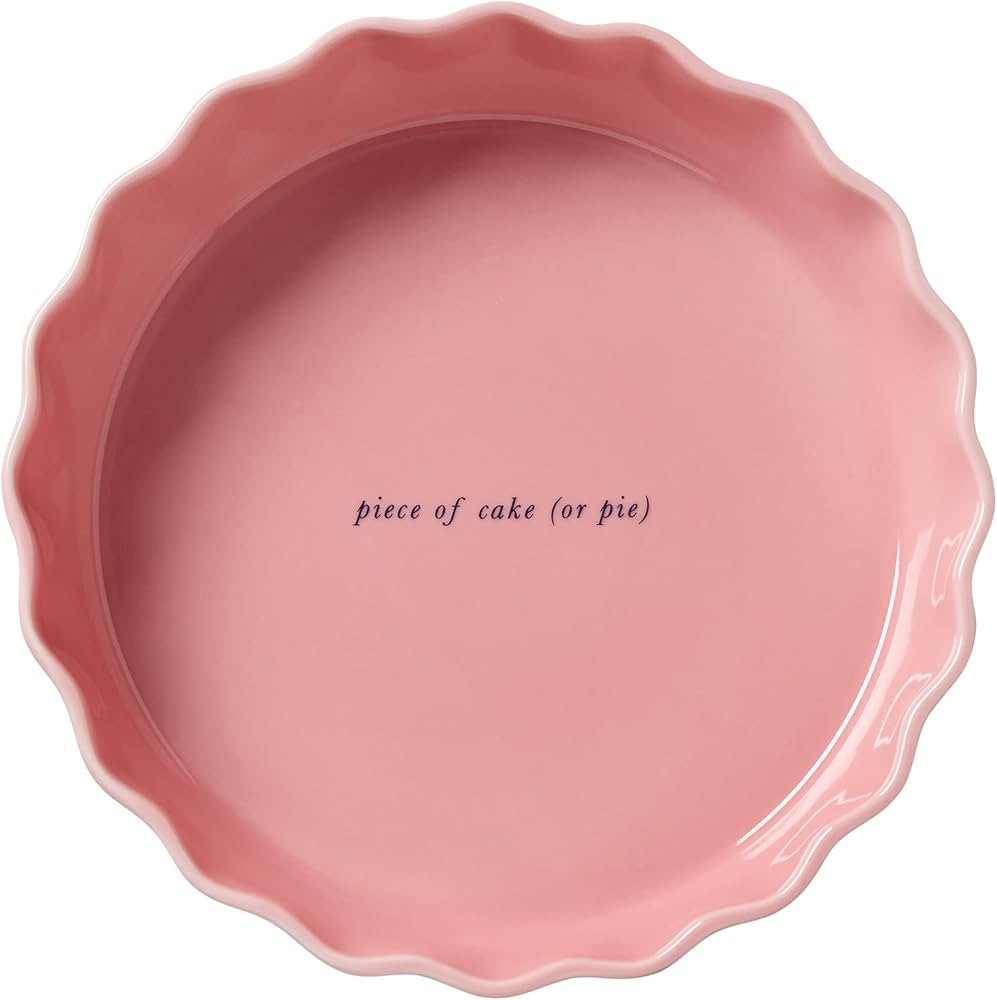 Kate Spade New York Make It Pop Pie Dish, one size, Pink | Amazon (US)