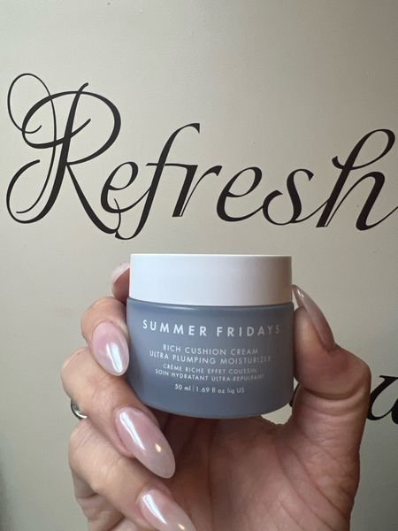 My new favorite face moisturizer I’ve been loving. It’s so nourishing and has a pleasant smell. Summer Fridays is a new brand for me that I have quickly grown to love! I apply this morning and night. Skincare routine, rich cream, #LaidbackLuxeLife

Follow me for more fashion finds, beauty faves, lifestyle, home decor, sales and more! So glad you’re here!! XO, Karma

#LTKOver40 #LTKBeauty