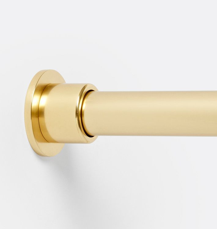 Modern Shower Curtain Rod and Brackets | Rejuvenation