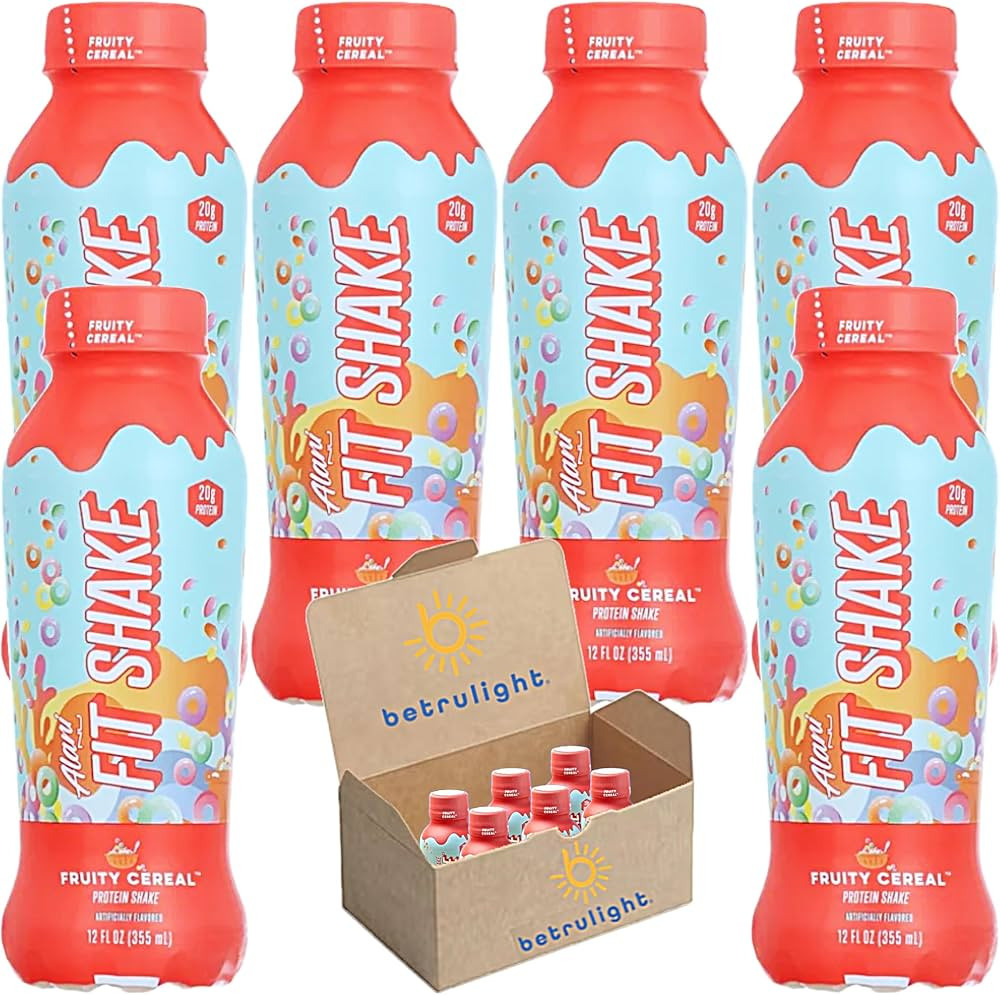 Alani Protein Shake, Fruity Cereal, 12oz, 6 Pk | Every Order is Elegantly Packaged in a Signature... | Amazon (US)