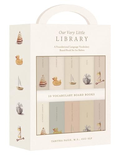 Our Very Little Library Board Book Set: A Foundational Language Vocabulary Board Book Set for Bab... | Amazon (US)