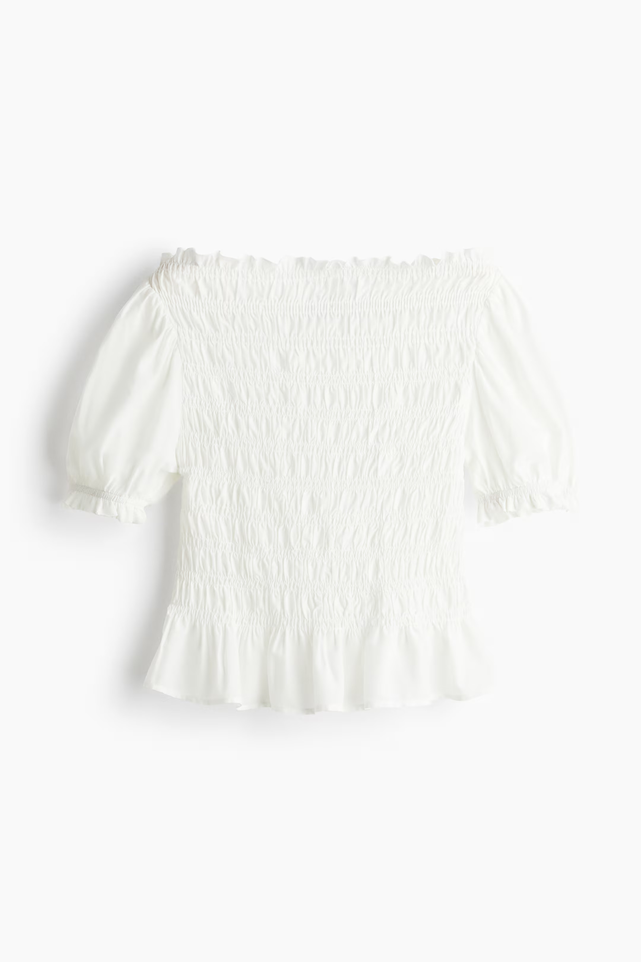 Smocked blouse | H&M (UK, MY, IN, SG, PH, TW, HK)