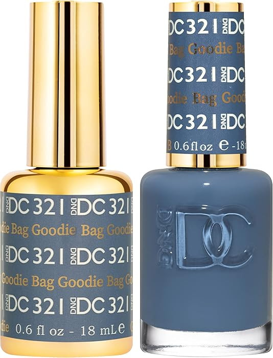 DND DC Gel Polish Set, Blue Collection, UV/LED GelPolish and Air Dry Nail Lacquer, Matching Chip-... | Amazon (US)