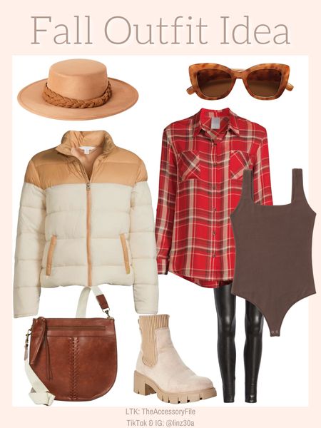 Fall outfit idea

⭐️Use SJLINZ30A on the sunnies at checkout to save 10%.⭐️

Boater hat, fall hat, puffer coat, puffer jacket, fall jacket, fall plaid shirt, fall flannel, brown bodysuit, Abercrombie finds, AF style, crossbody bag, crossbody purse, Chelsea boots, booties, faux leather leggings, sunglasses, fall fashion, fall outfits, fall style, fall looks, affordable fashion, affordable looks, affordable style, affordable outfits, Walmart fashion, Walmart style 

#LTKunder100 #LTKstyletip #LTKSeasonal