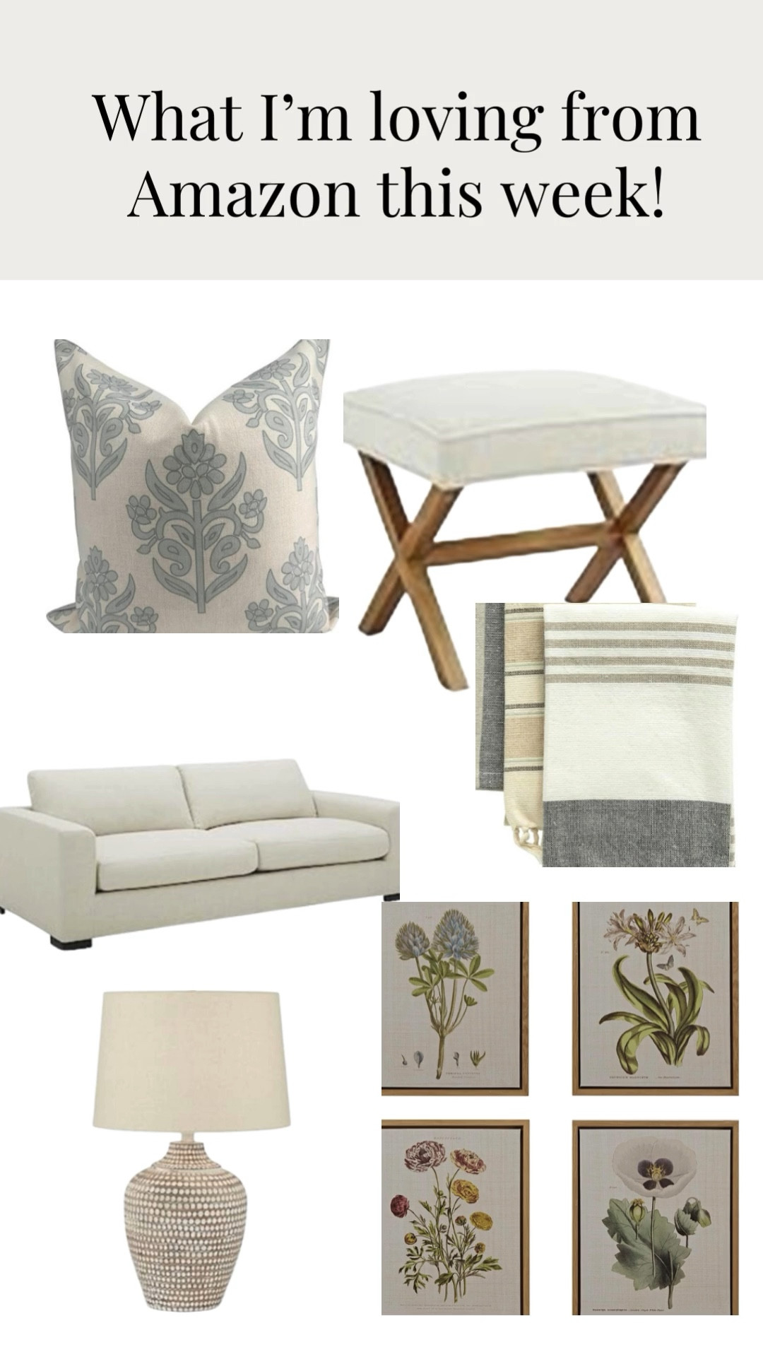 What I’m loving from Amazon this week! 

#LTKVideo #LTKhome #LTKSeasonal