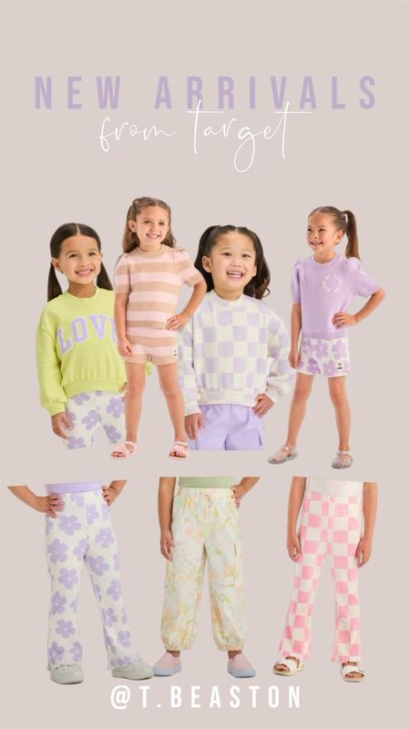 New arrivals at target for toddler girls. Such cute spring outfits! 

#LTKkids #LTKfamily #LTKSeasonal
