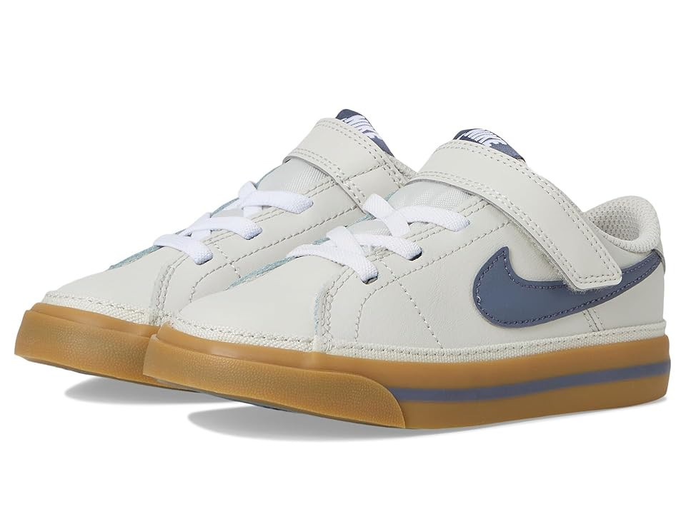 Nike Kids Court Legacy (Infant/Toddler) Kid's Shoes Light Bone/Light Carbon/Gum Light Brown : 5 Toddler M, Leather | Zappos