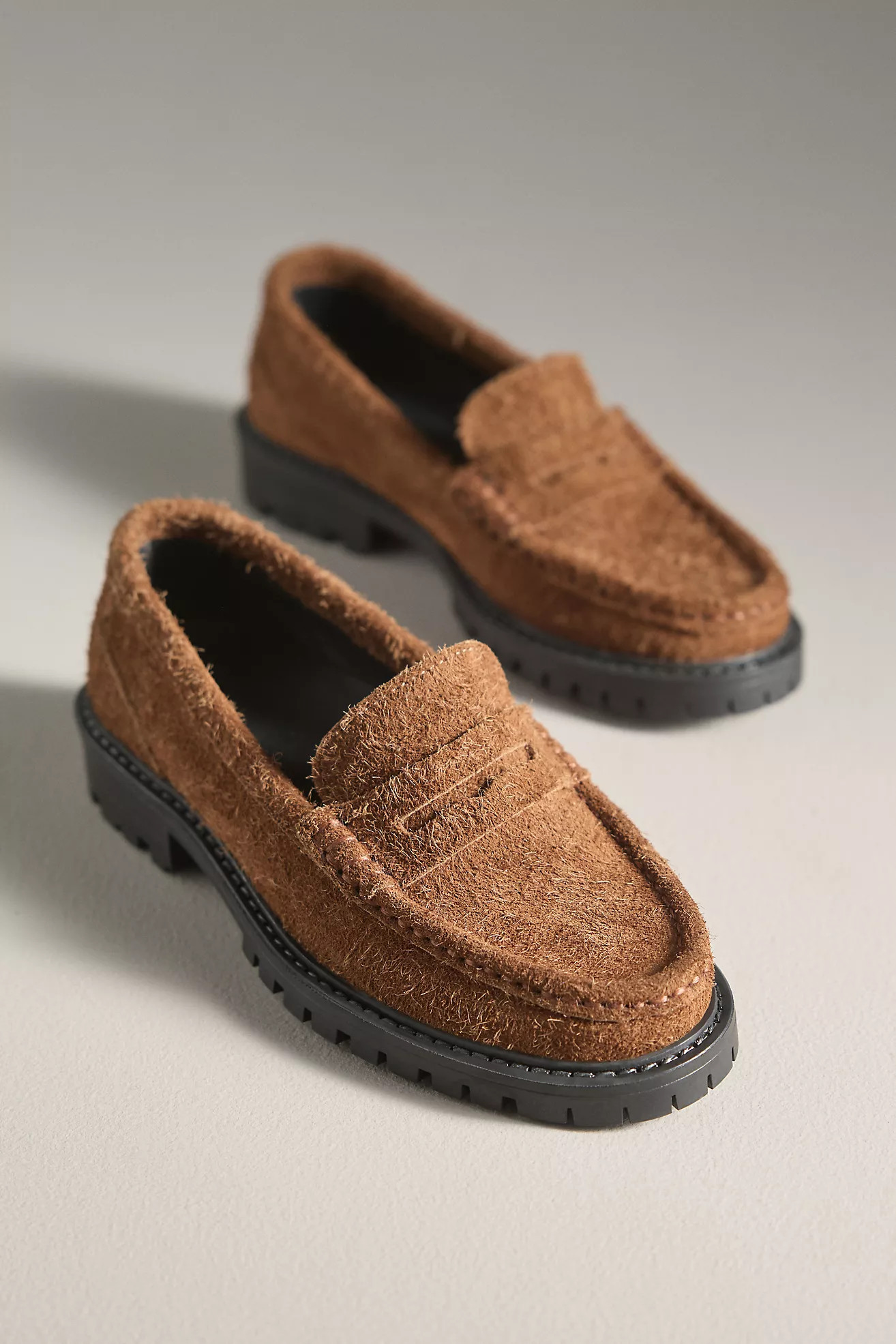 Maeve Lug Sole Loafers | Anthropologie (US)