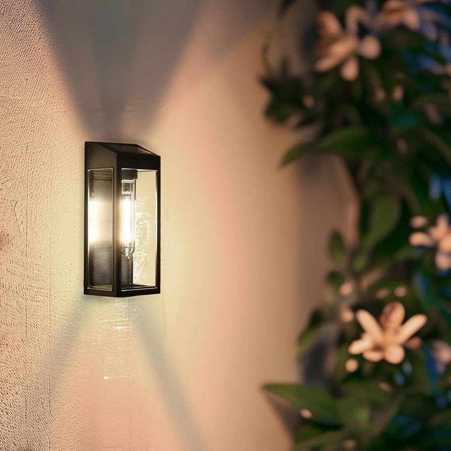 Danson Decor Outdoor Wall Light Fixtures – Set of 2 Solar Wall Scones – Weatherproof Lanterns... | Amazon (CA)