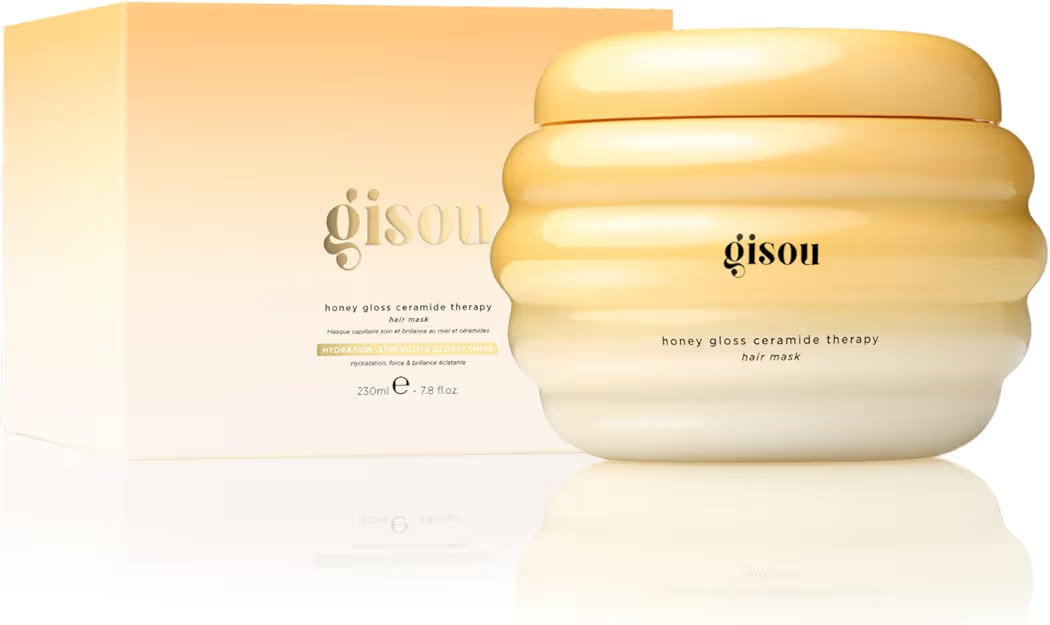 Gisou Honey Gloss Ceramide Therapy Hair Mask – Deep Repair & Hydration with Mirsalehi Honey, Ce... | Amazon (US)