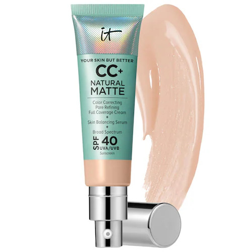 IT CosmeticsCC+ Cream Natural Matte Foundation with SPF 40 | Sephora (US)