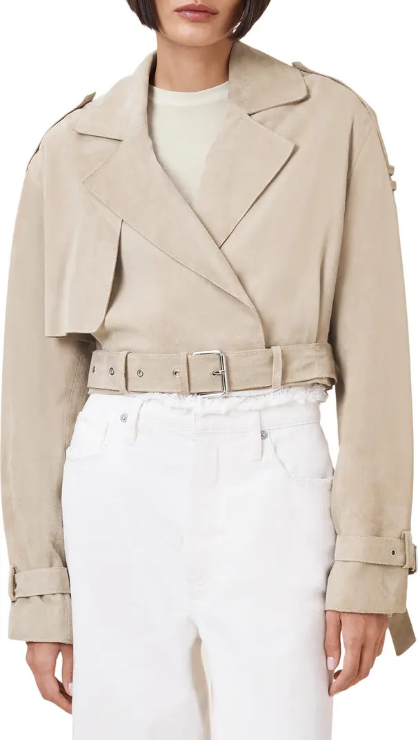 AllSaints Ophelia Suede Jacket | Nordstrom | Nordstrom