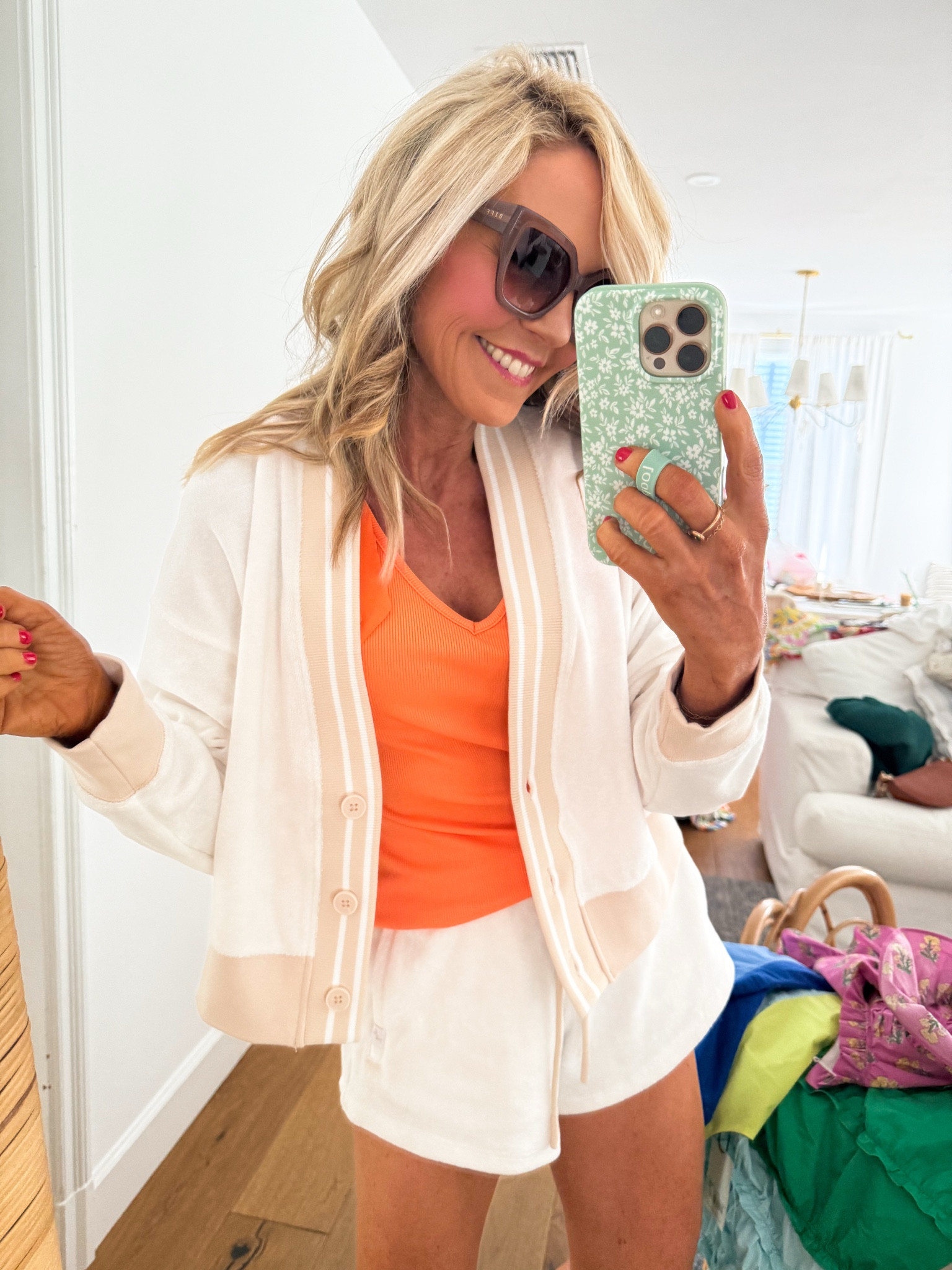 terry throw on and go! wearing XS in my cardigan and shirt set and it’s 25% off || 

#LTKSaleAlert #LTKStyleTip #LTKFindsUnder50