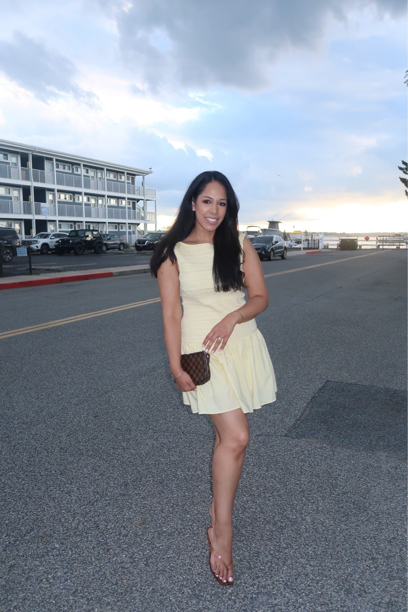 Summer evenings just hit different by the water 🌊☀️✨

#yellowdress #dressedup #skort @abercrombie 

abercrombie dress, summer outfit, yellow dress, butter yellow, vacation style, coastal fashion, vacation outfit, beach vacation, ocean city maryland, summer fashion, neutral style, effortless style, resort wear, date night outfit, luxury style

#LTKootd #LTKmomlife #LTKSeasonal