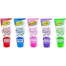 Crayola Crayon Kids Scented 3 oz Finger Paint Soap Vibrant Assorted Colors - 5 PACk | Amazon (US)