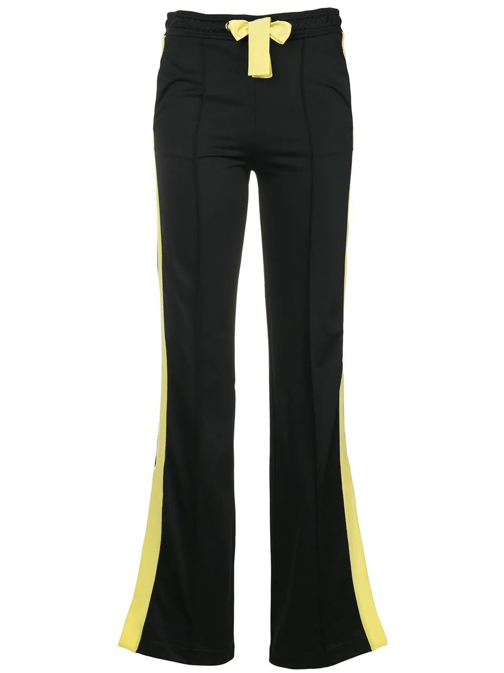 Dorothee Schumacher side striped track pants - Black | FarFetch US