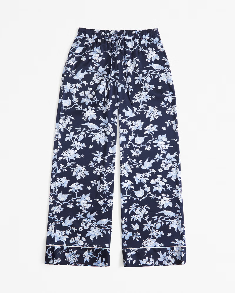 Women's Satin Sleep Pant | Women's Intimates & Sleepwear | Abercrombie.com | Abercrombie & Fitch (US)