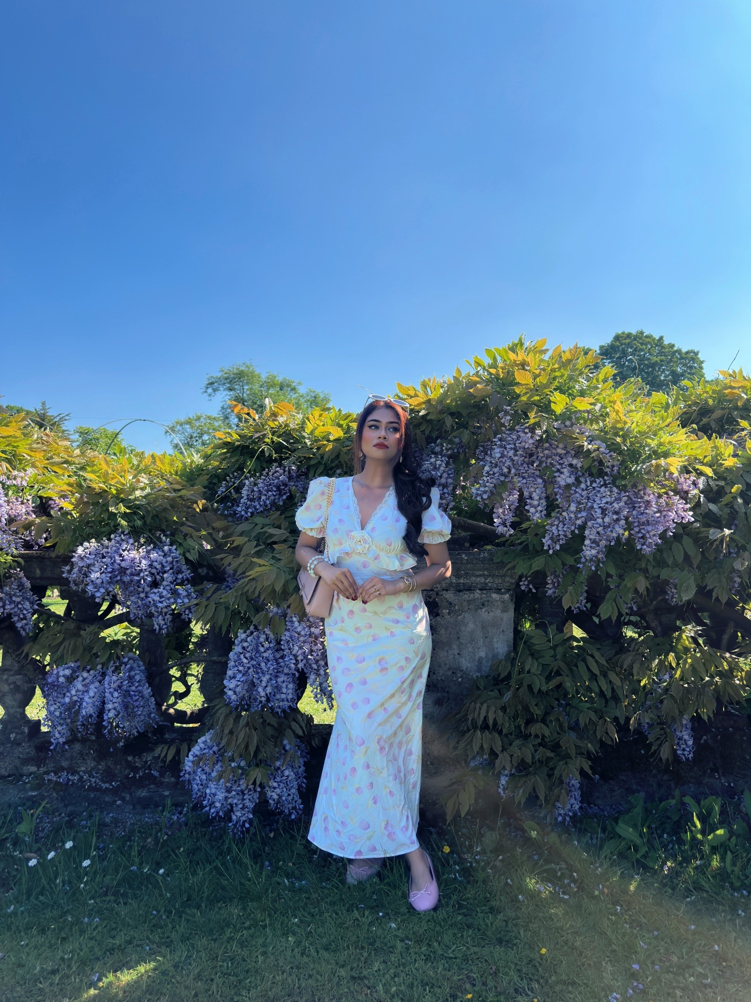 Feminine dress, spring dress , midi dress, floral dress 

#LTKdresses #LTKuk #LTKspring