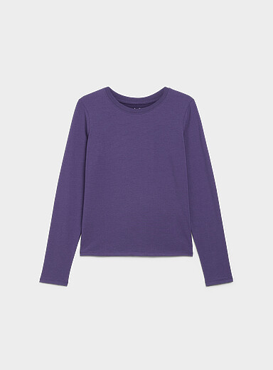 Organic cotton long-sleeve T-shirtSlim fit
        
        

		

        
    
        
    
	  ... | Simons
