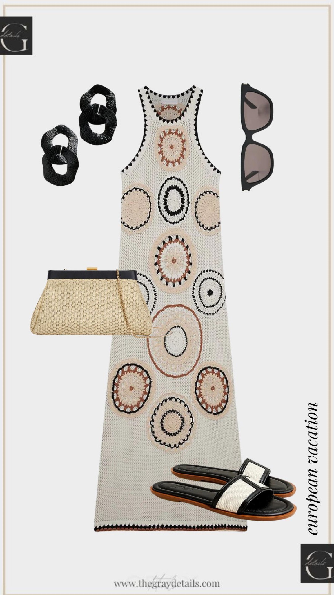 Knit dress outfit for European vacation 

#LTKstyletip #LTKtravel #LTKswim