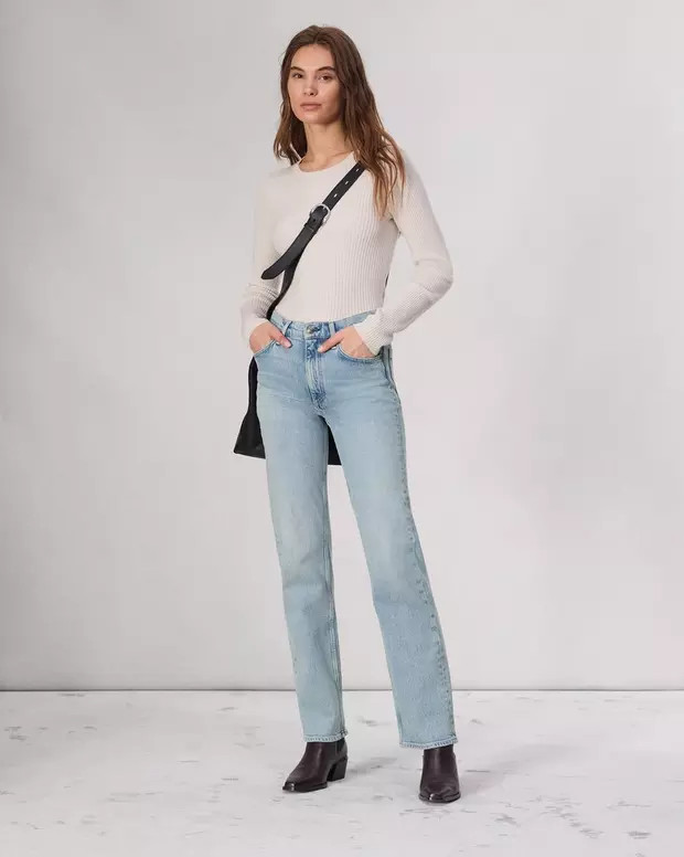 Harlow Full Length Straight Jean | rag & bone