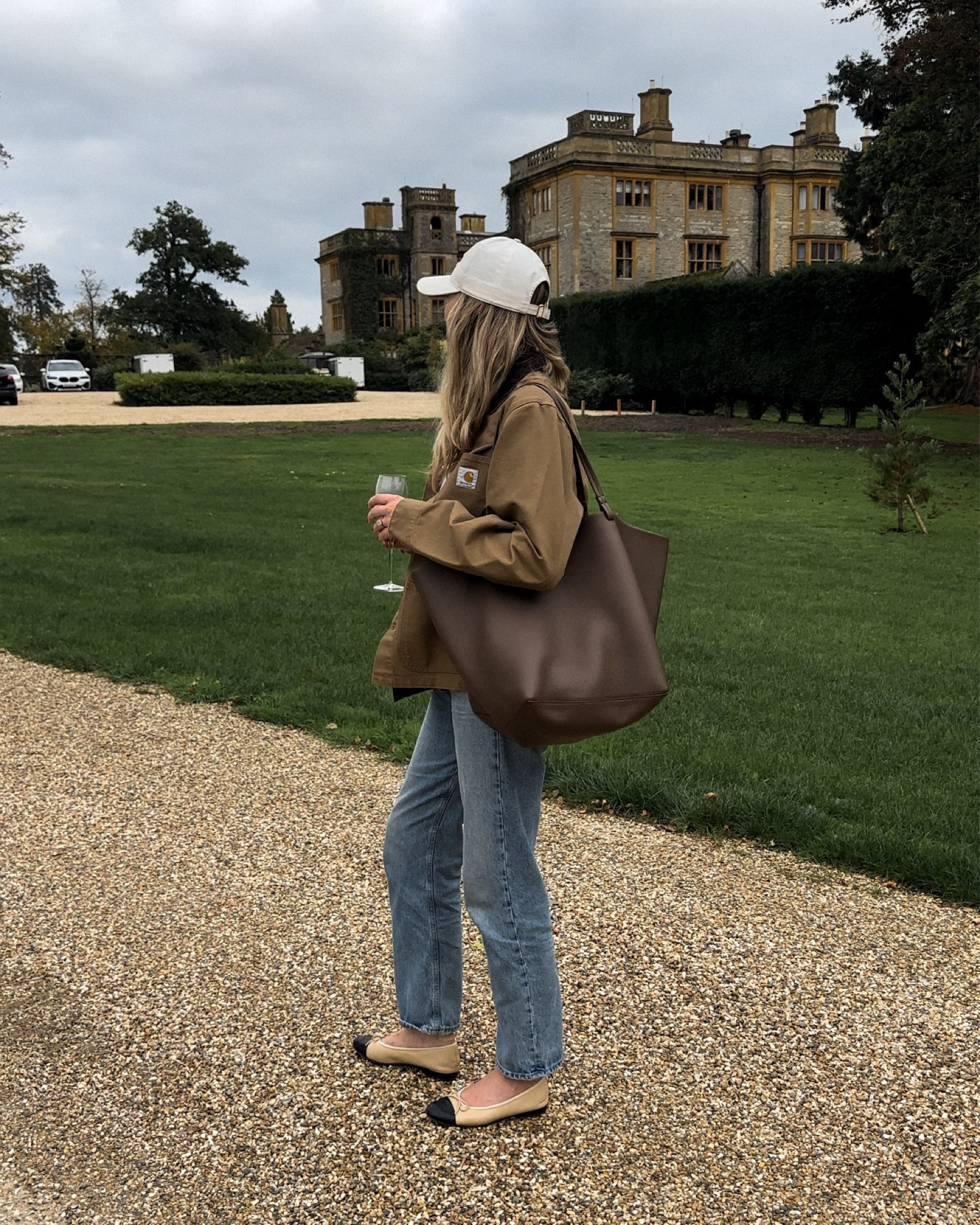 Fashion Jackson, fall outfit, London, fall, jeans, barn jacket, Chanel ballerinas 

#LTKTravel #LTKStyleTip #LTKOver40