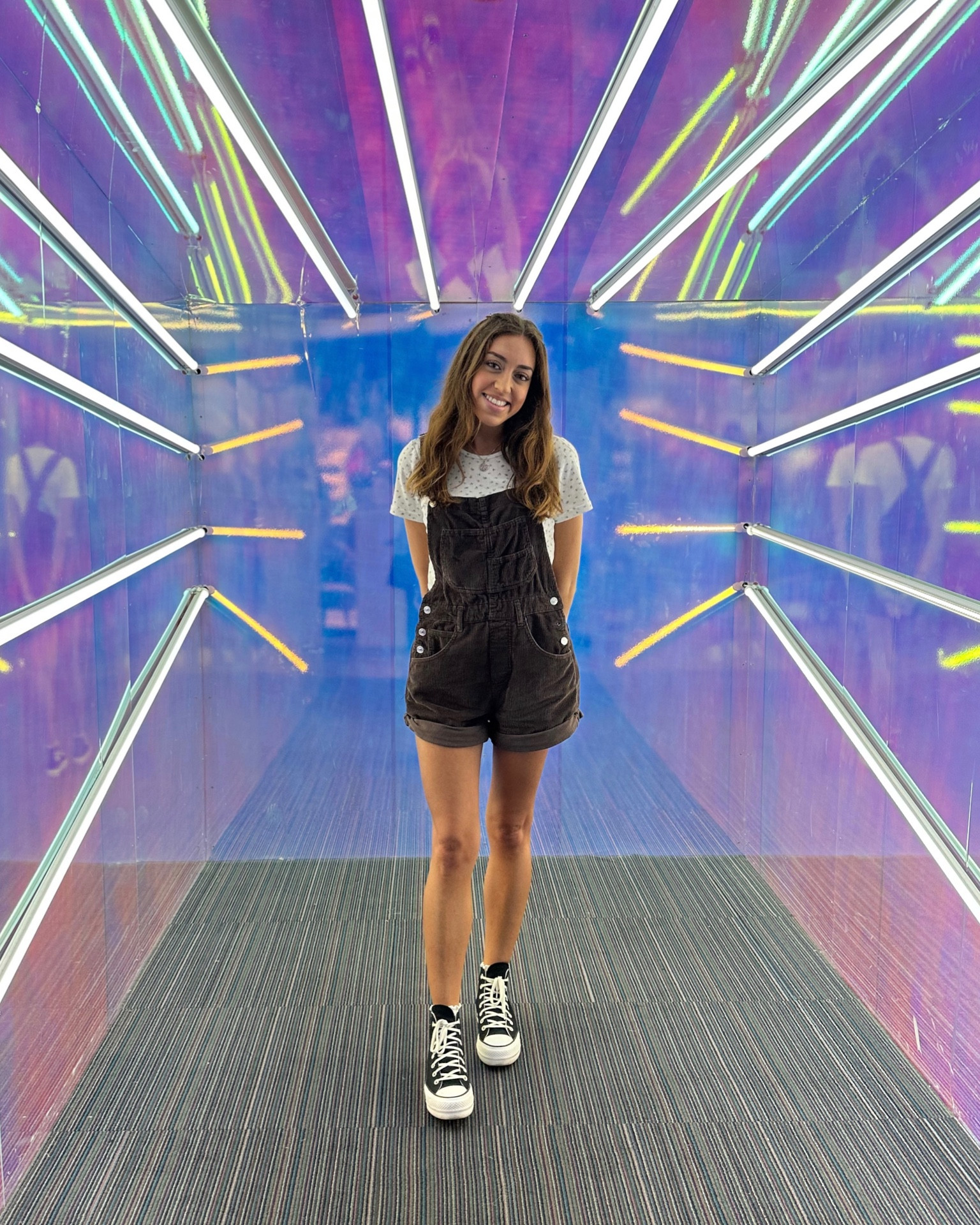 A simple spring look 🤎 Wearing size XS in Free People Ziggy corduroy overalls! 

#FreePeople #Spring2023 #springfashion #springstyle #springlooks #springfits #overalls #overallshorts #corduroyoveralls #brownoveralls