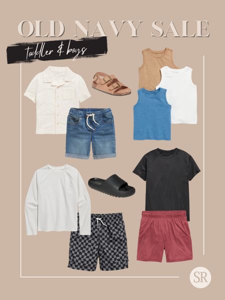 What I would buy my boys during the Old Navy Memorial Day sale. 50% off everything! | boys clothing, toddler boy clothing, Memorial Day sale, Old Navy, neutral boy clothing, boy style, summer clothing boys 

#LTKkids #LTKsalealert