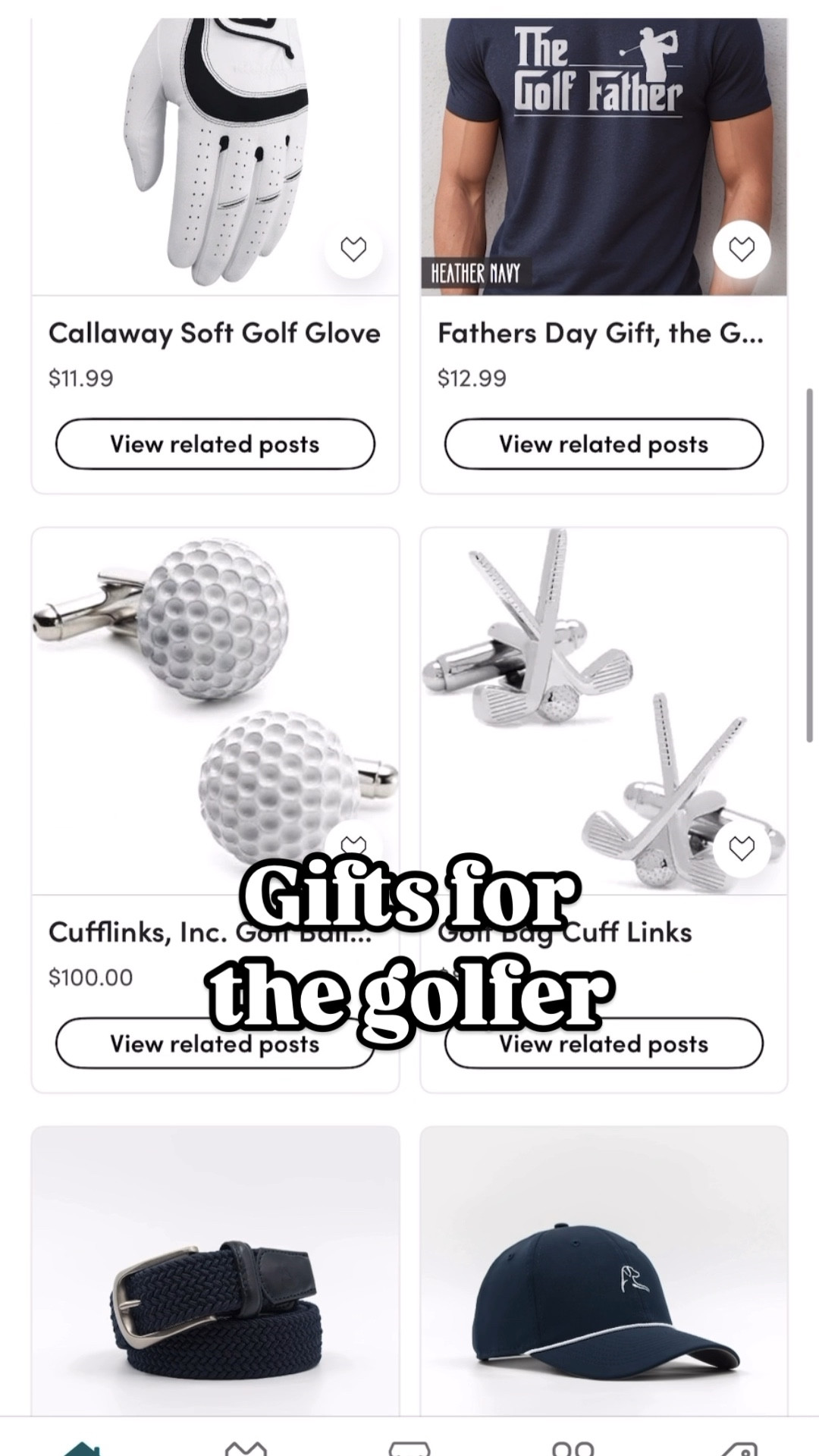 Gifts for dad , father in law , husband , golfer 

#LTKSeasonal #LTKMens #LTKGiftGuide