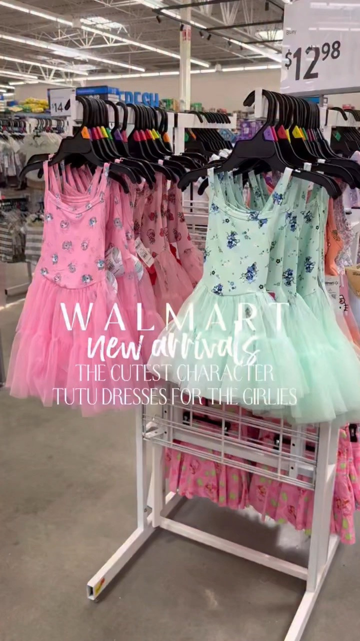 cutest tutu dresses!!! Drop “TUTU” below for a direct l i n k to them all! 🌸

#walmart #walmartpartner #walmartfashion #girlmom #girlfashion