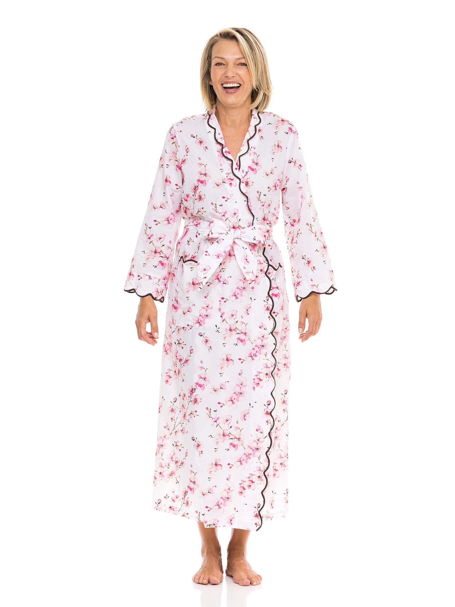 Cherry Blossom Classic Robe | Heidi Carey