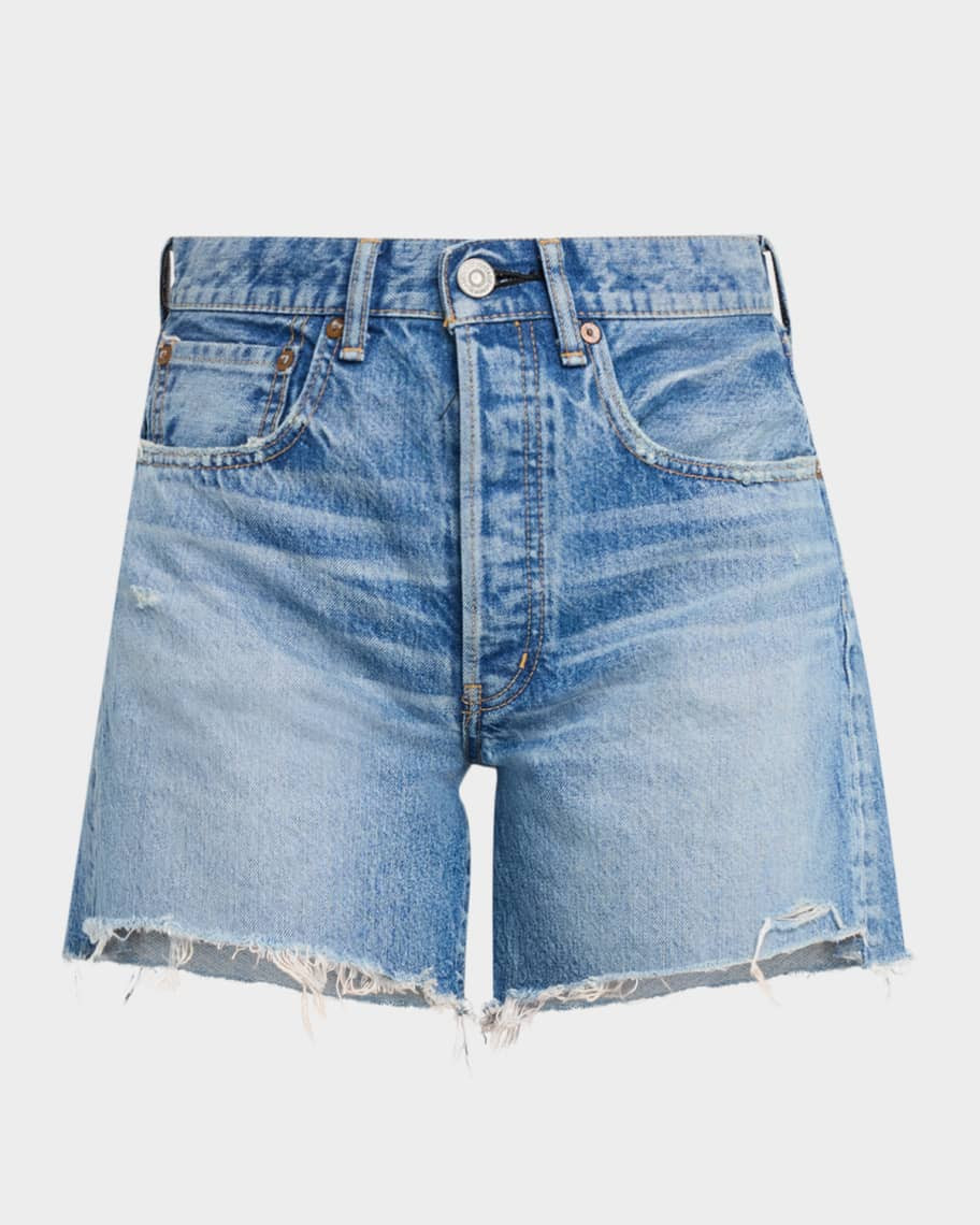 Graterford Long Denim Shorts | Neiman Marcus