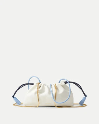 Small Veronica Beard Stash Bag Off-White Multi | Veronica Beard