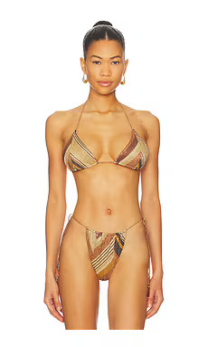 Winona Triangle Bikini Top
                    
                    DEVON WINDSOR | Revolve Clothing (Global)