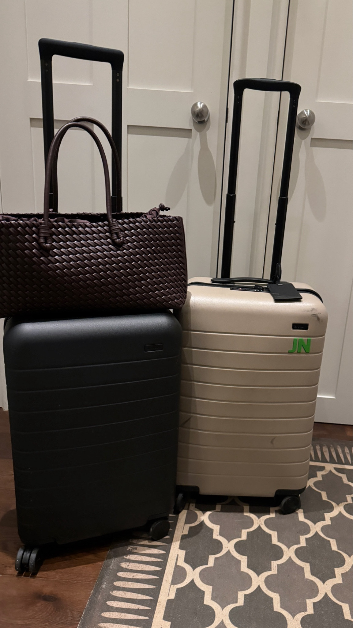 Packing two luggage’s for a weekend 😅