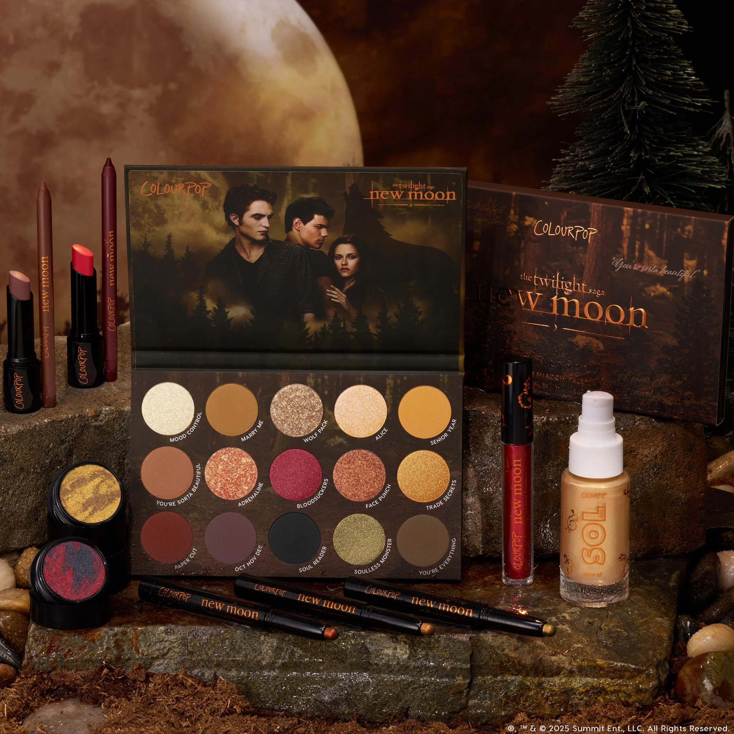Twilight New Moon x ColourPop Full Collection | Colourpop