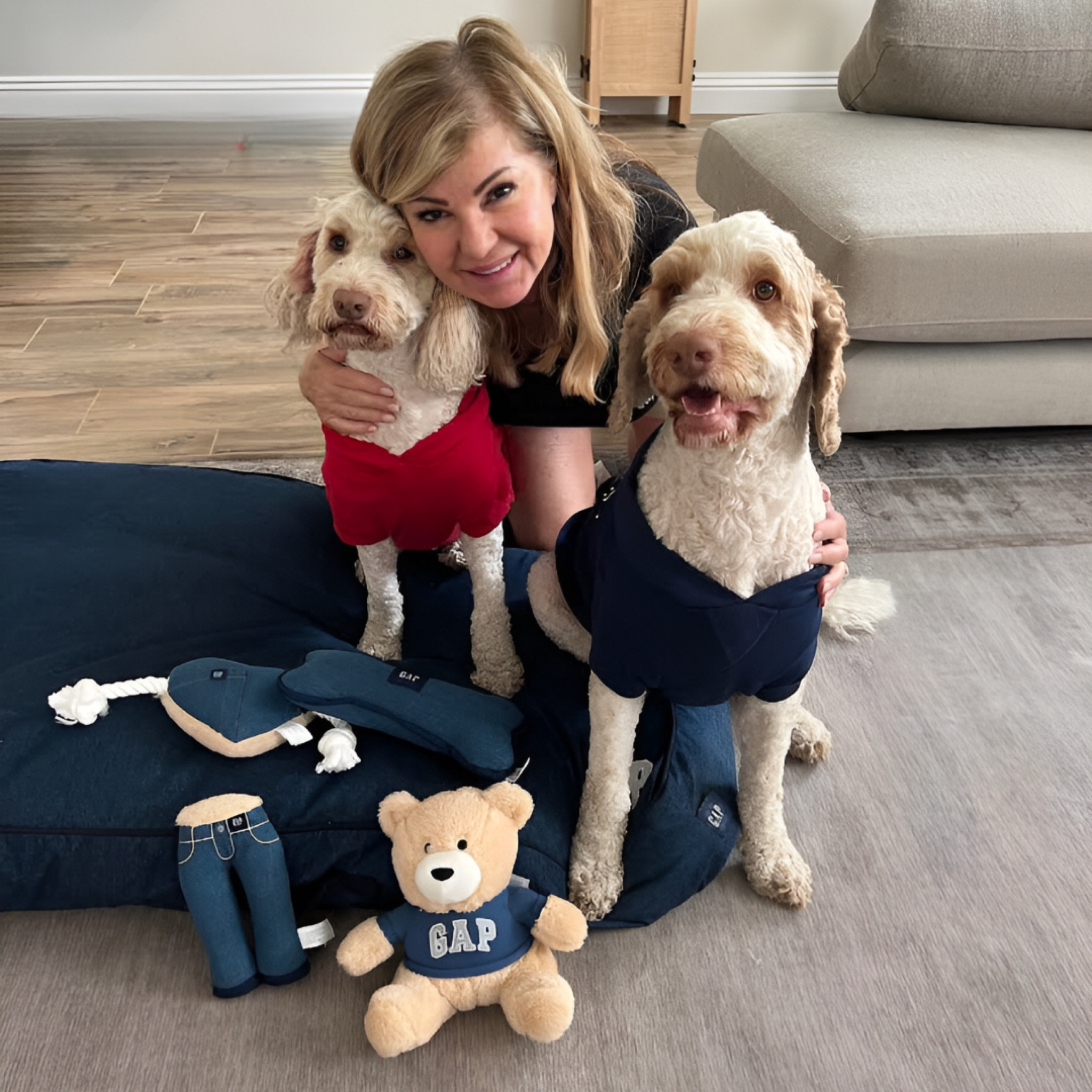 Don’t these brothers look so handsome in their GAP Hoodies?
They have such different personalities- just like children do. They give us so much joy! 🐶🐶
See the stylish dog clothes, pet beds, toys and accessories from the GAP Pets Collection found on @Walmart.
You’ll also love the budget-savvy prices and the quality of the products win - win!
#WalmartPartner #WelcomeToYourWalmart

#LTKhome #LTKFind #LTKunder50