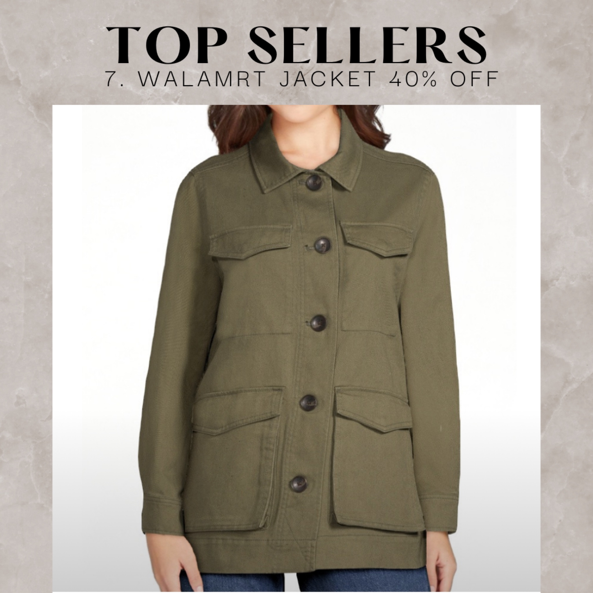 Weekly best sellers! 
Walmart jacket 40% off 

#LTKFindsUnder100 #LTKFindsUnder50 #LTKStyleTip