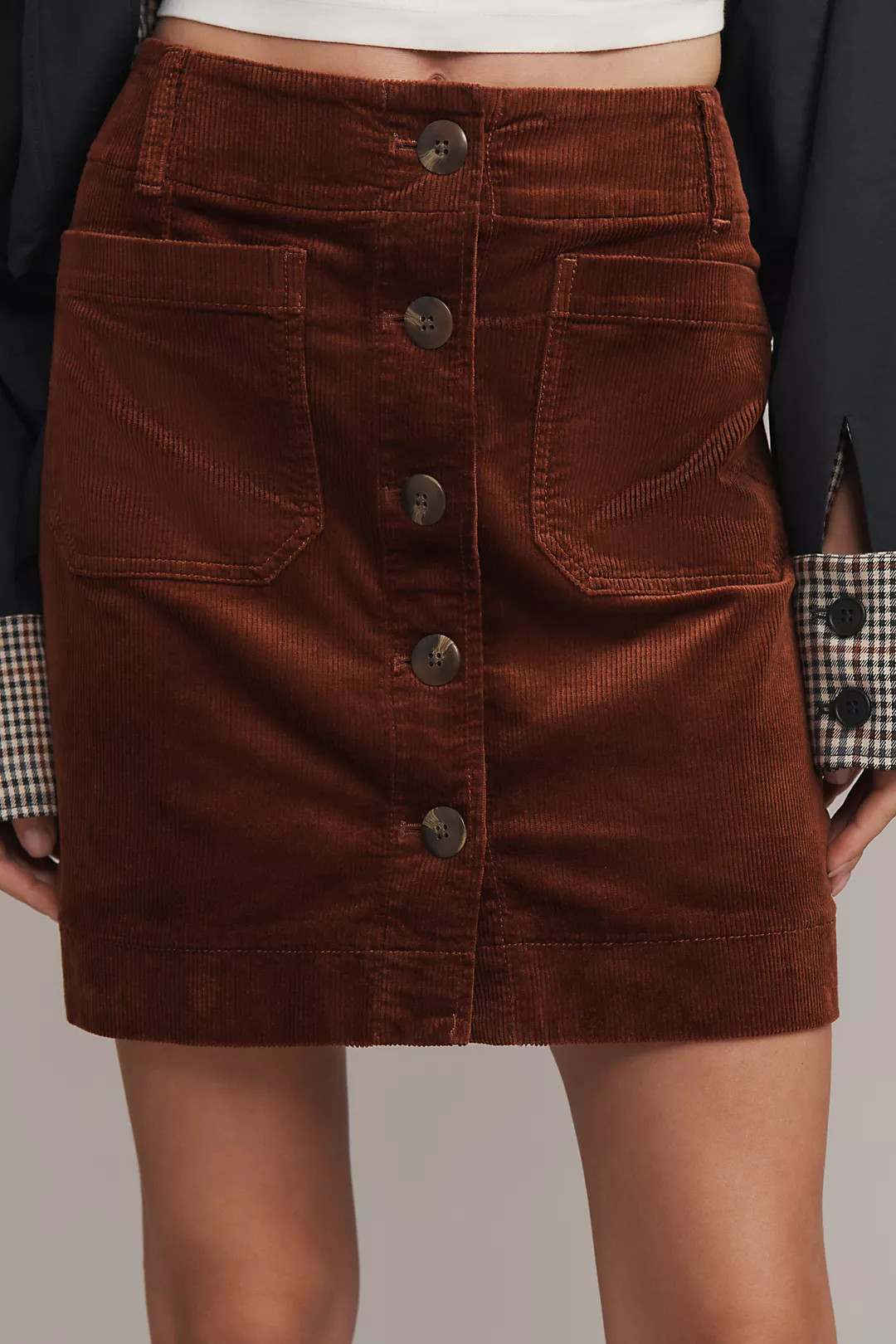 The Colette Corduroy Mini Skirt by Maeve | Anthropologie (US)