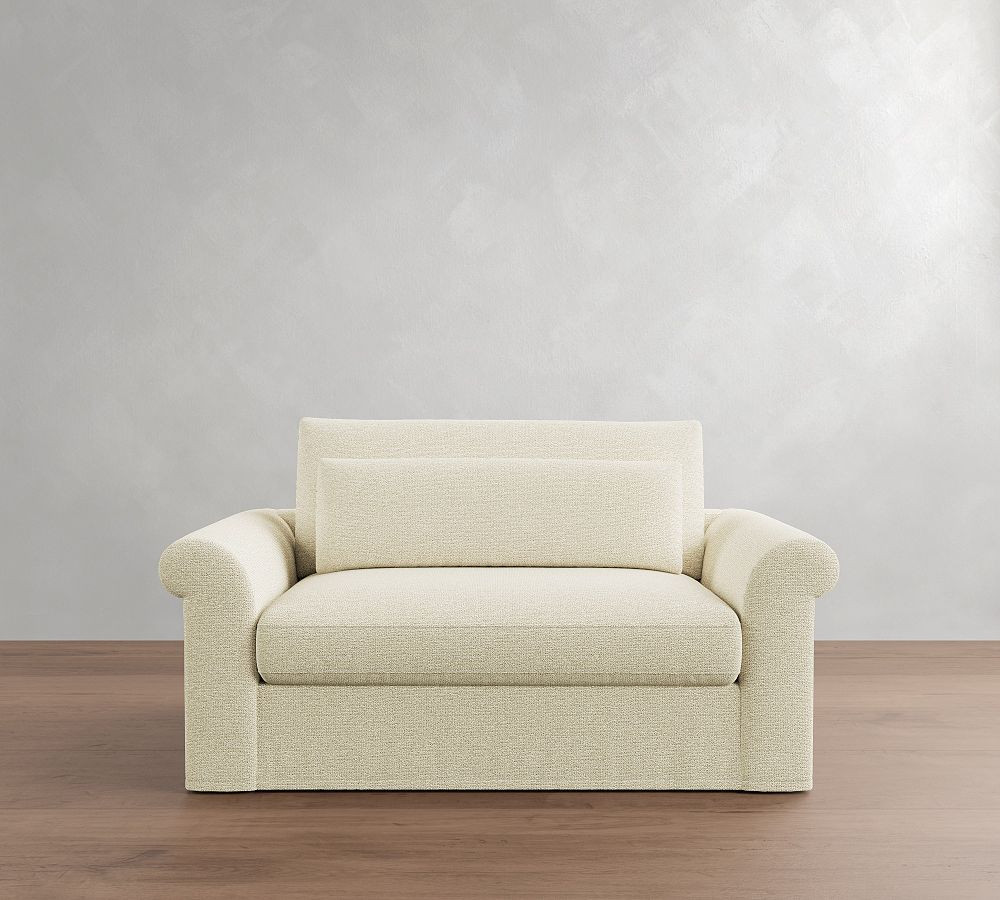 Westwood Roll Arm Deep Seat Slipcovered Sofa (71"-131") | Pottery Barn (US)