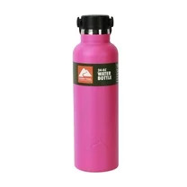 Ozark Trail 24oz Stainless-Steel Loop Handle Water Bottle, Hot Pink | Walmart (US)