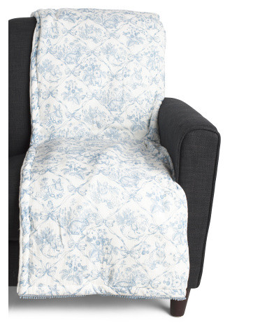 Bunny Bow Park Throw | TJ Maxx