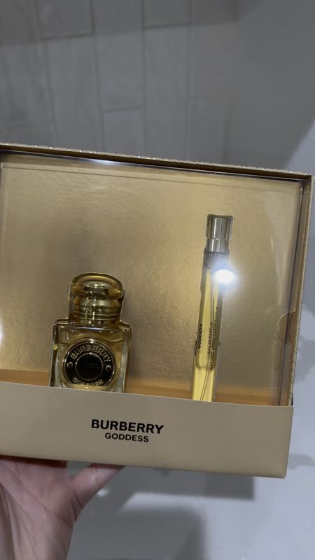 Literally the best smelling perfume I’ve tried in the last year. Smells just like Amika hair products. It’s fabulous and these set is the exact price as the bottle so you get the purse size perfume for FREE. 🙌🏼🎄 Great gift idea! Burberry Goddess is my new favorite. 

#LTKbeauty #LTKHoliday #LTKGiftGuide