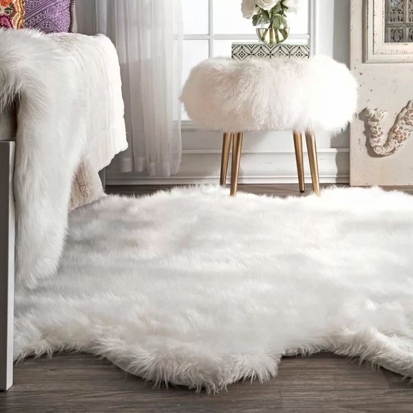 Lavallee Area Rug in White | Wayfair North America