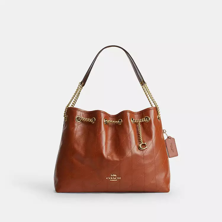 Evelyn Shoulder BagWith Quilting And Charm | Coach (US)